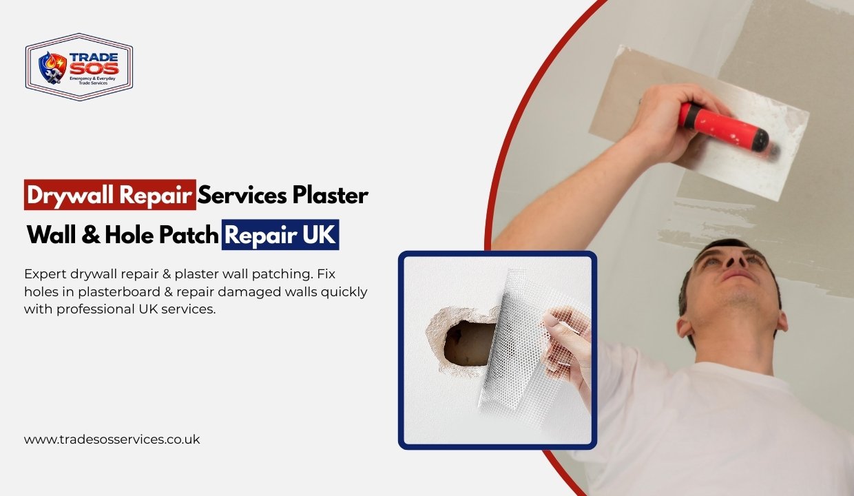 Drywall Repair Services Plaster Wall & Hole Patch Repair UK