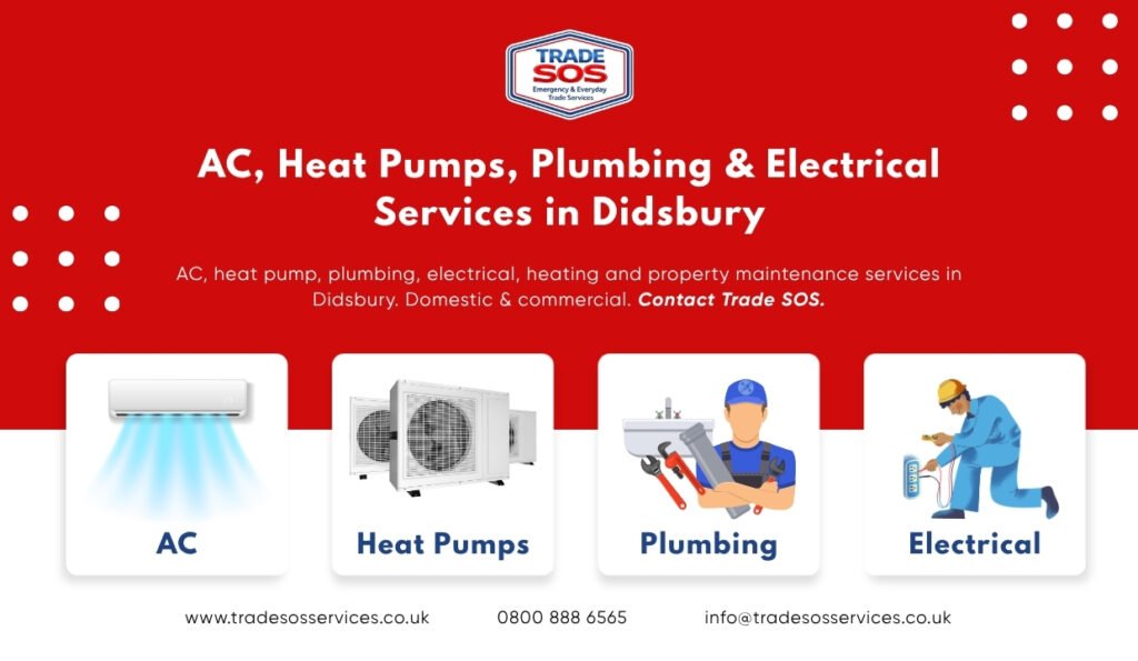 AC, Heat Pumps, Plumbing & Electrical Services in Didsbury