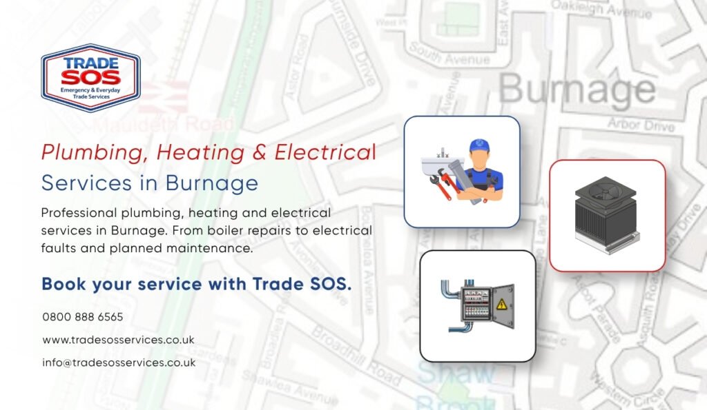 Plumbing, Heating & Electrical Services in Burnage