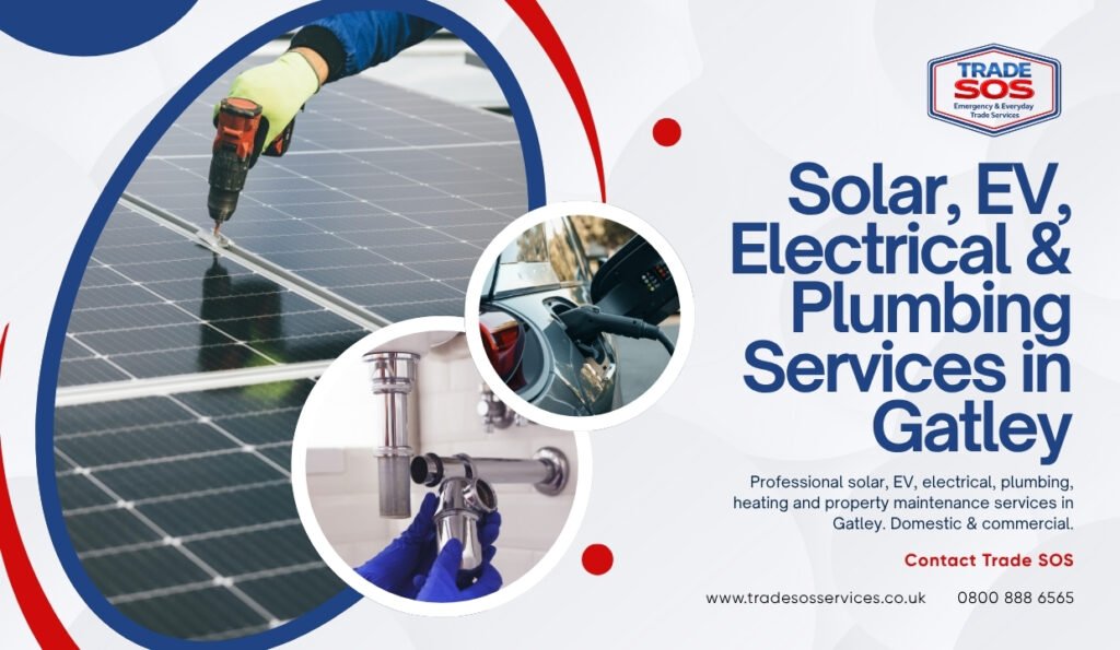 Solar, EV, Electrical & Plumbing Services in Gatley